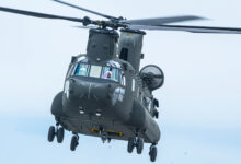CH-47F Block II Chinook helicopter