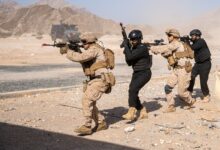 File photo: US Marines and members of the Royal Oman Police Special Task during exercise Invincible Sentry 23 in Oman