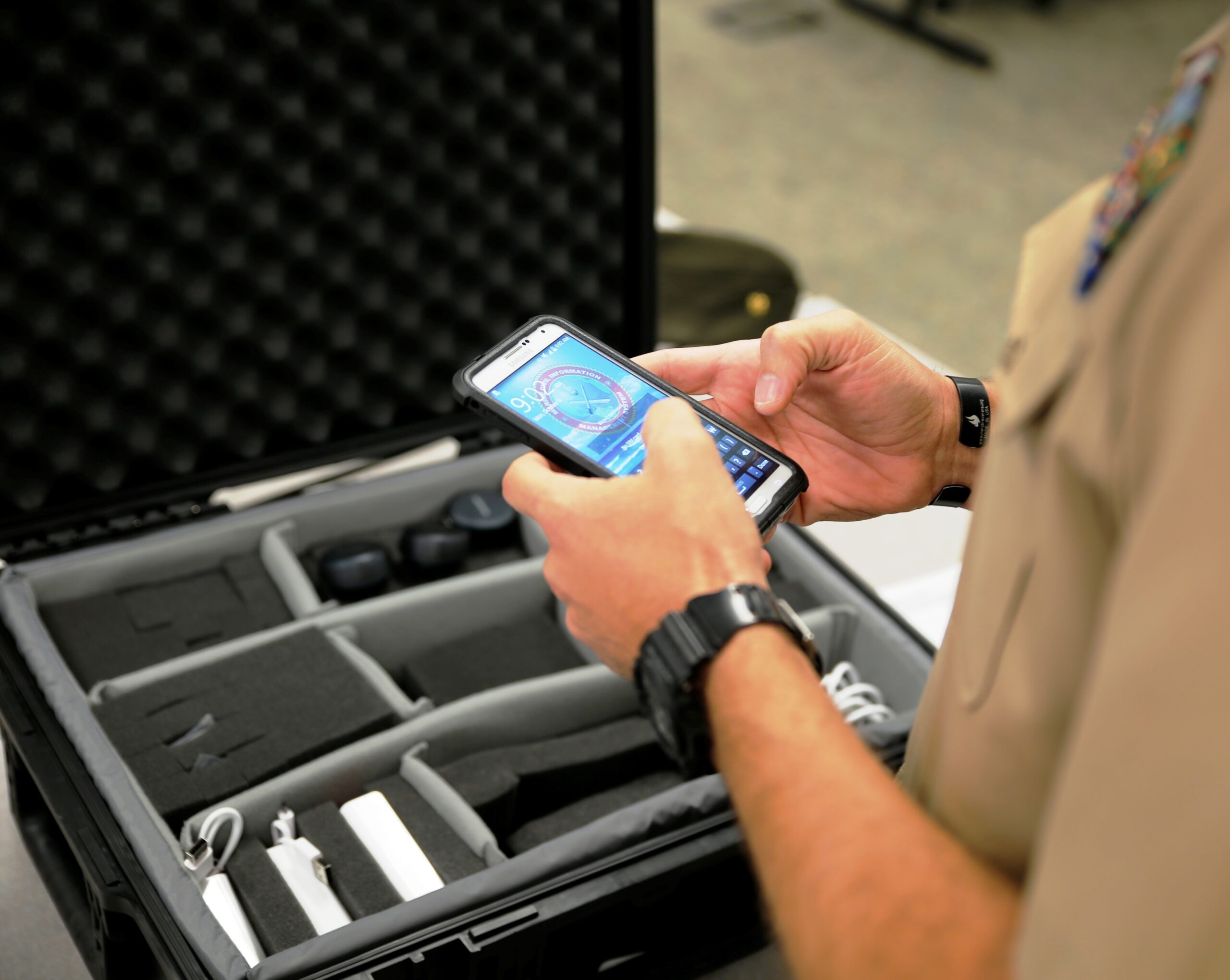 Beginning in 2015, Marines conducting civil-military operations will have the ability to collect, process, analyze and share information using software from a smartphone. The mobile application, called MARCIMS, was developed by Marine Corps Systems Command and through science and technology funding from the Office of Naval Research.