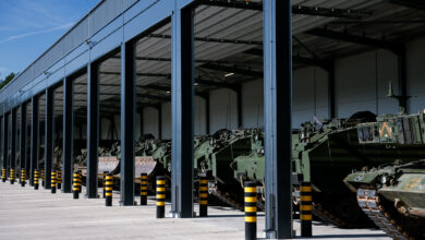 28.08.2024. - Kadaga, Latvia. The opening ceremony of the infrastructure of the NATO Multinational Brigade in Latvia organized by the Canadian Armed Forces Command in Latvia is taking place at the military base "Ādaži".