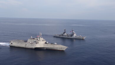 US and Philippine warships