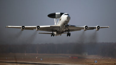 NATO AWACS aircraft