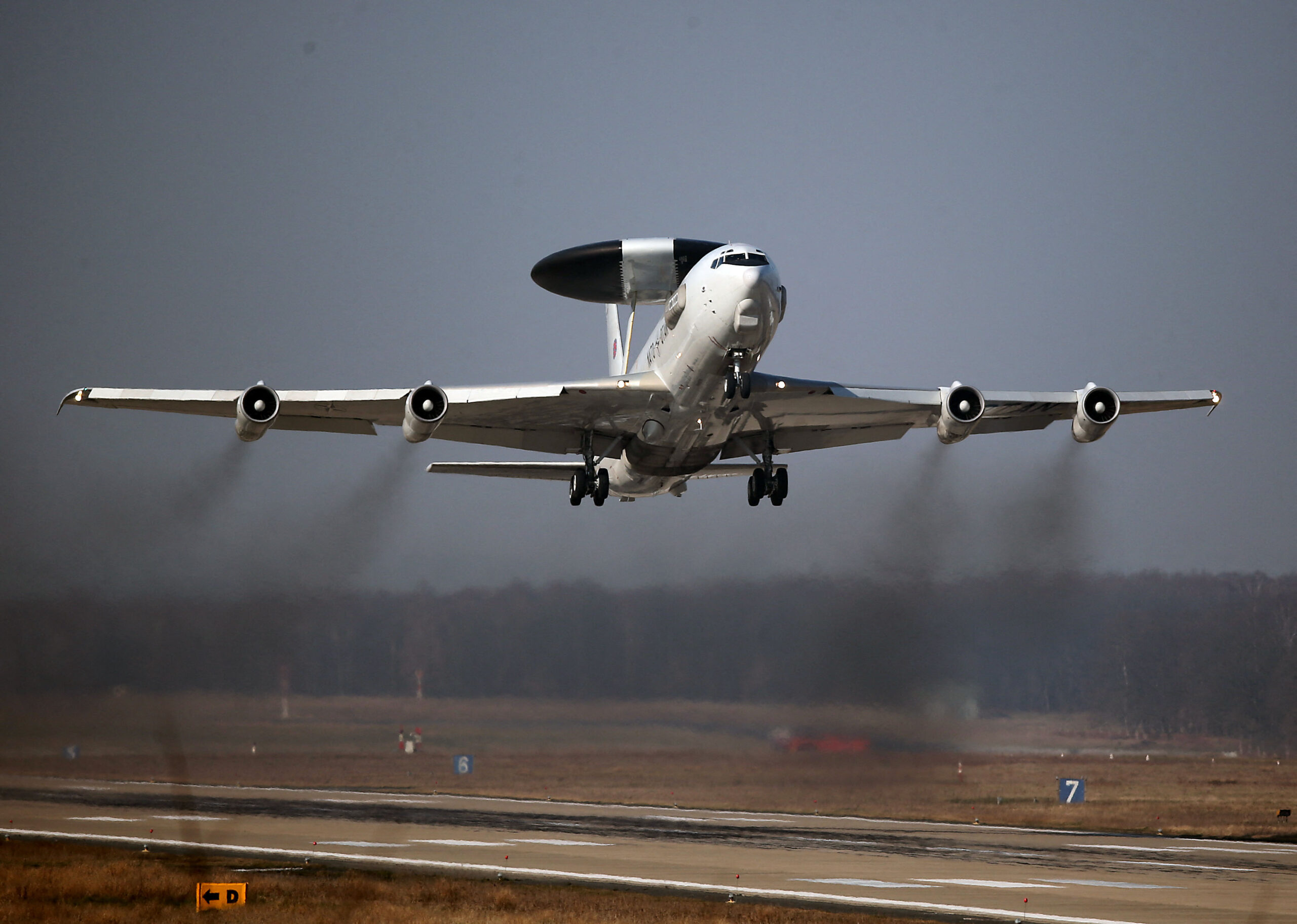 NATO AWACS aircraft