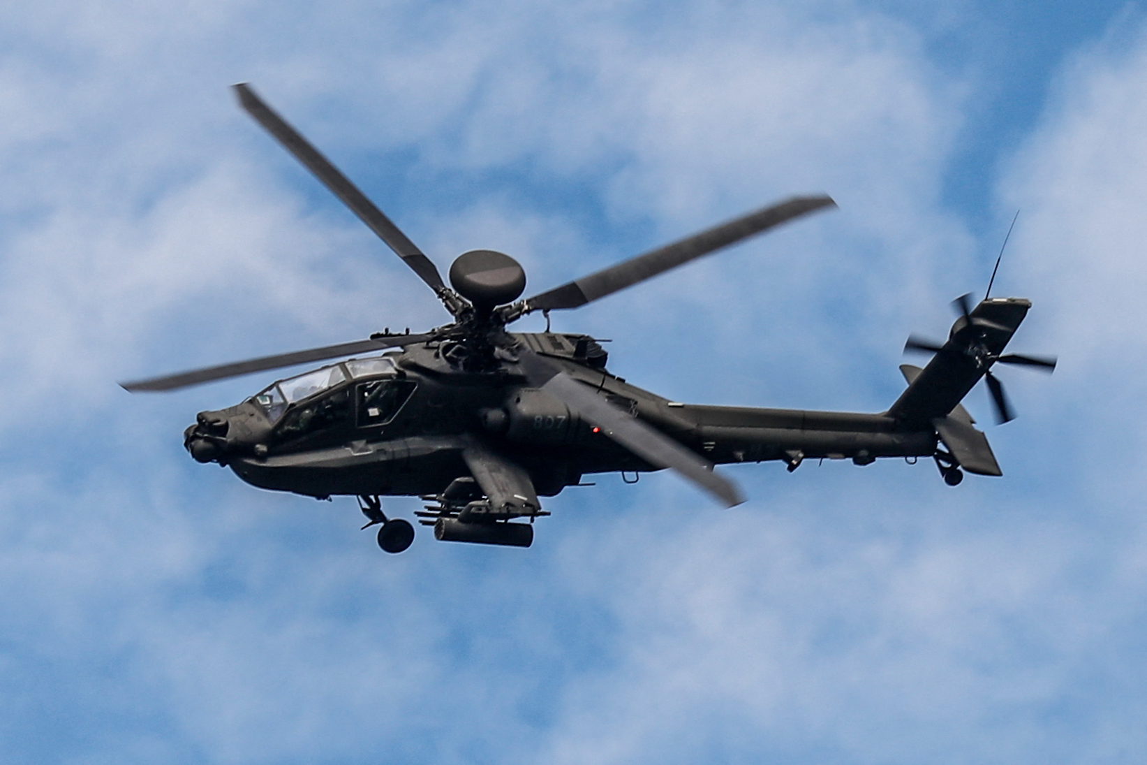 Apache helicopter