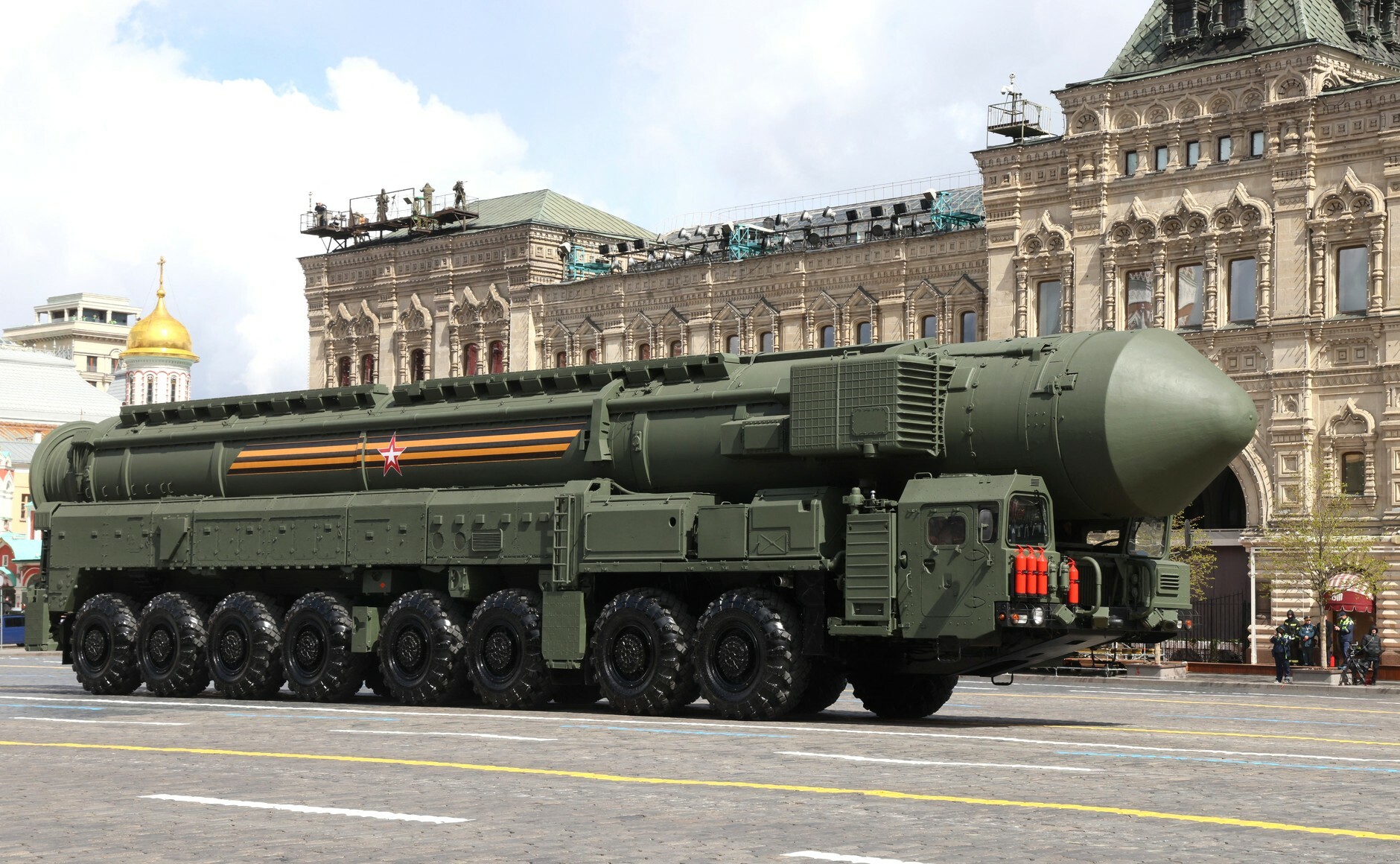 long-range nuclear missile