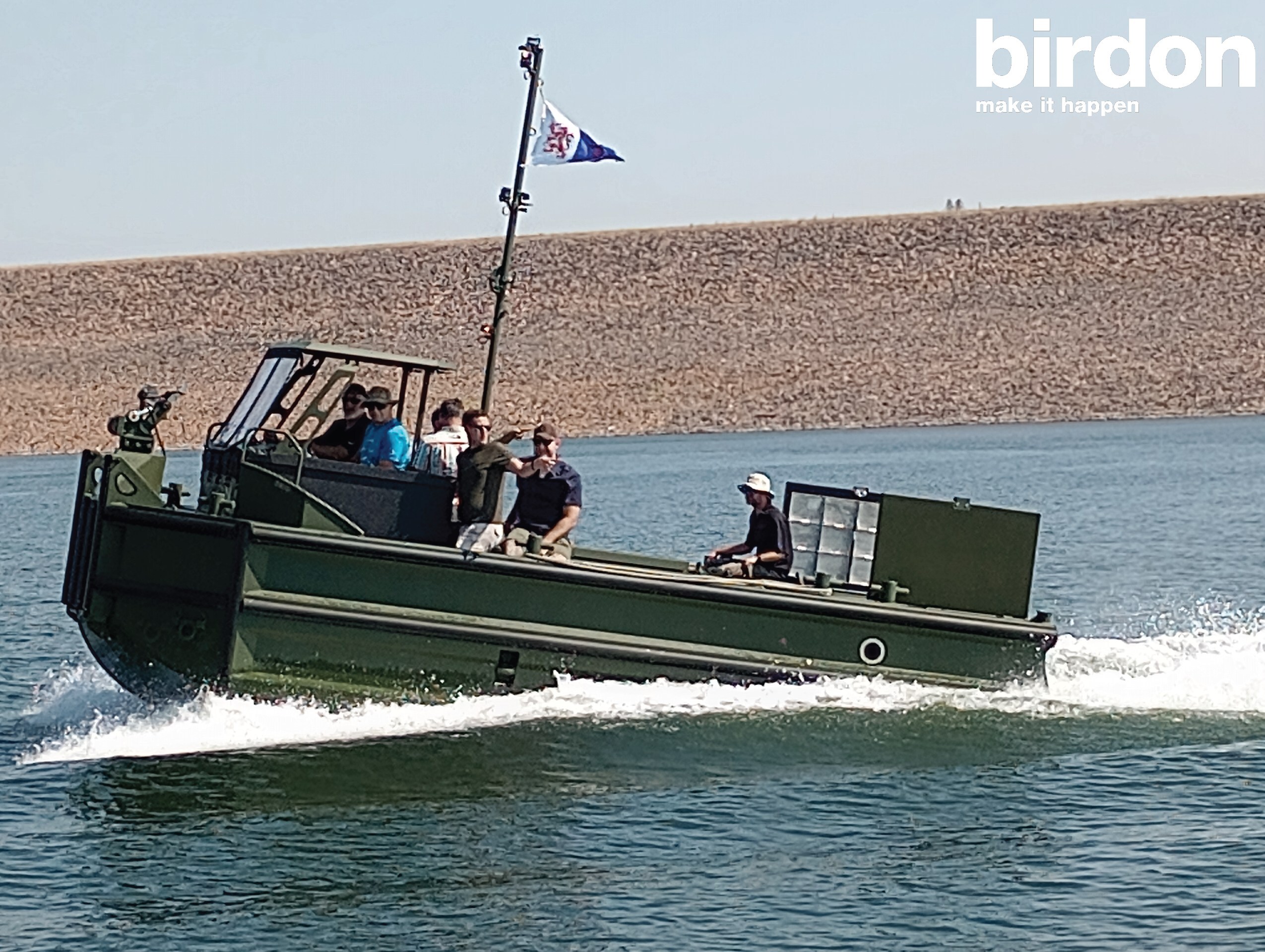 First Sea Trial of Bridge Erection Boat (BEB) Hull 007