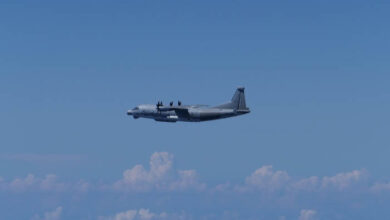 Chinese Y-9 surveillance plane in Japanese airspace