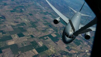 KC-46 tanker aircraft