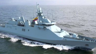 Rendering of Colombia Navy's future Sigma-class multi-mission frigate