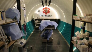 An underground medical facility for frontline troops in Kyiv. Photo: Ukrainian Ministry of Defence