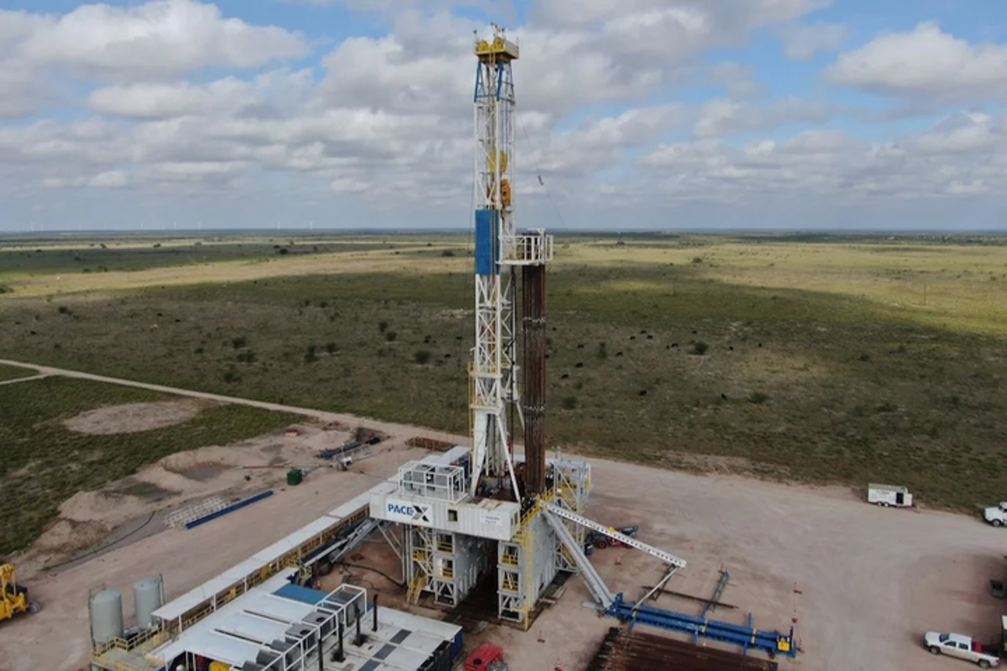 This test well in Starr County, Texas, will be used to determine whether a power plant using geopressured geothermal systems can generate the clean energy needed for a base to achieve energy resilience. The Department of the Air Force awarded a $1.9 million grant to have Sage Geosystems, Inc. construct a scaled-down version of a GSS power plant at the site in 2025 to demonstrate the technology. (Courtesy Photo)