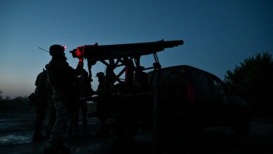 Ukrainian soldiers