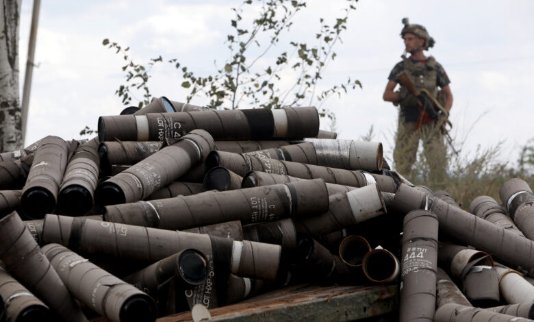 Ukrainian soldier