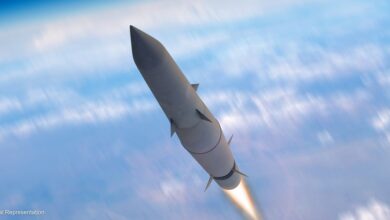 Northrop Grumman's notional representation of its Glide Phase Interceptor program