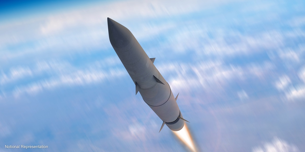 Northrop Grumman's notional representation of its Glide Phase Interceptor program