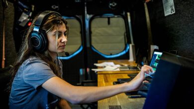 A Reliable Robotics engineer monitors their autonomous flight systems