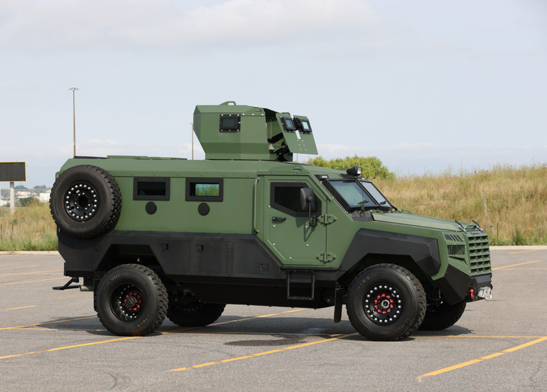 Senator Mine Resistant Ambush Protected (MRAP) vehicle. Photo: Roshel