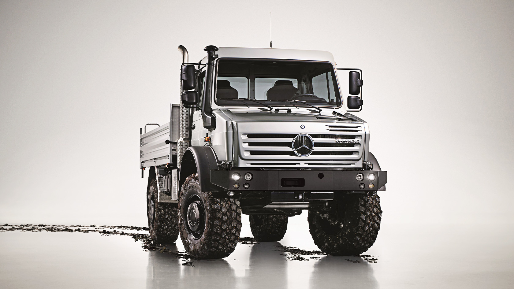 Unimog U5000 truck. Photo: Mercedes-Benz