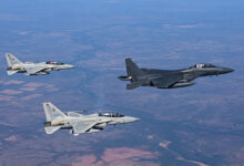 Philippine and South Korean FA-50 fighter jets