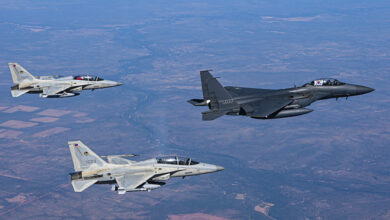 Philippine and South Korean FA-50 fighter jets