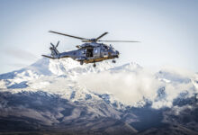 Recruits from Raffa company are on their final testing exercise in Waiouru Military Training Area (WMTA)- open country defensive phase. The recruits are inserted into the area of operation from Taihape by 3 Squadrons NH90 Helicopters. One section fits in each air frame, requiring the company to be infilled in three 'taps' of three NH90's.