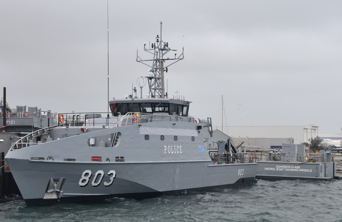 Te Mataili III Guardian-class patrol boat