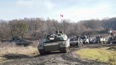 French Army armored vehicles