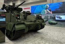 BAE Systems is showcasing two Armored Multi-Purpose Vehicle (AMPV) prototypes at AUSA 2024.