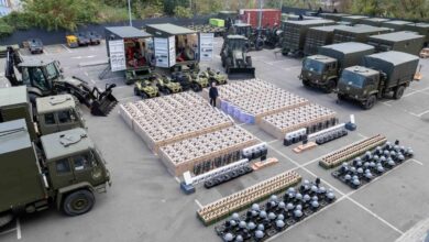 FPV drones and other supplies donated by the Petro Poroshenko Foundation.