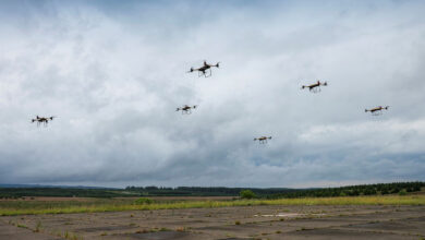 Drone swarm