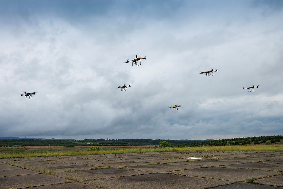 Drone swarm