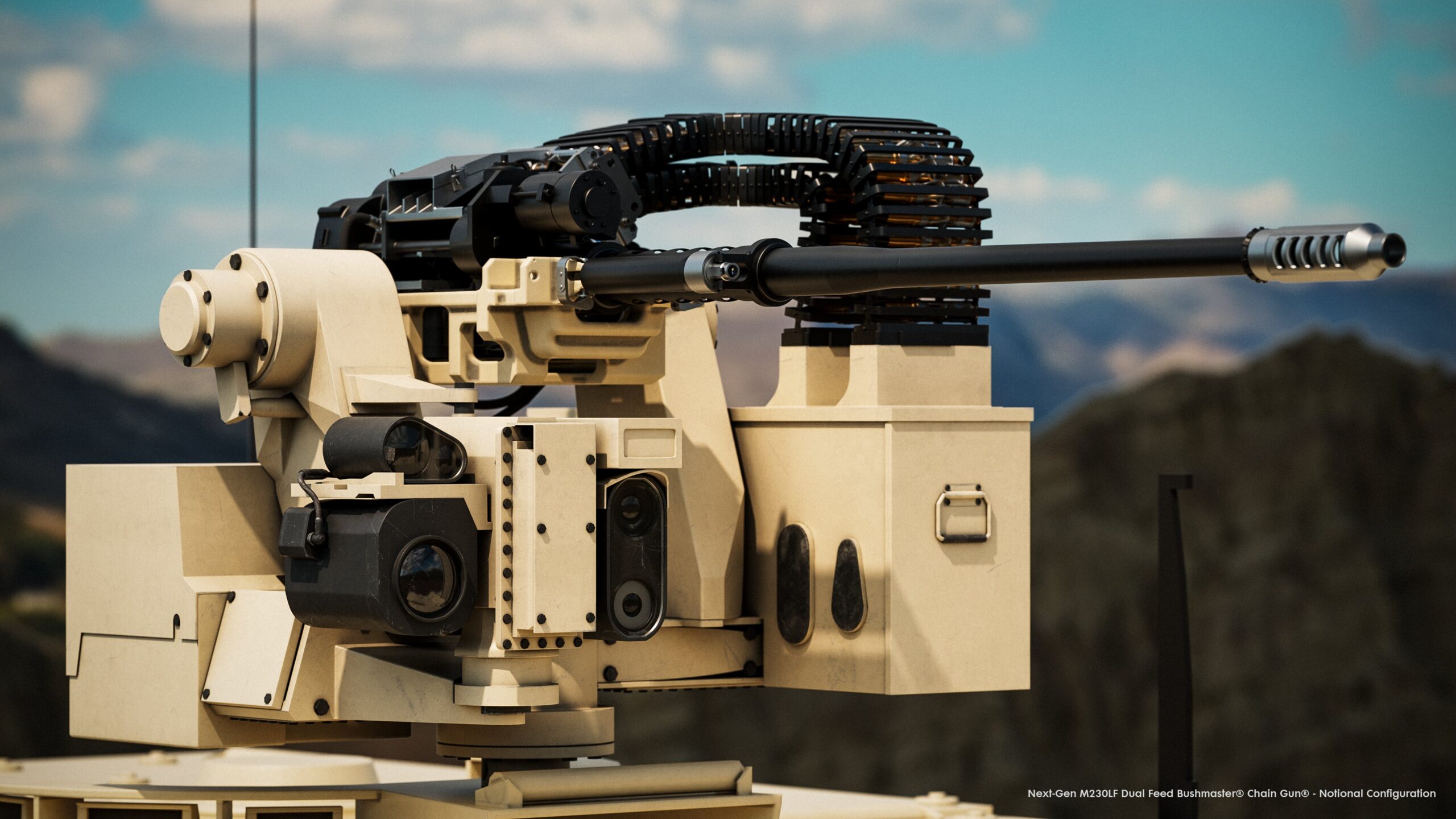 Northrop Unveils Next-Gen M230 Bushmaster Chain Gun