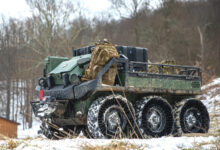 Hunter WOLF 6x6 unmanned ground system