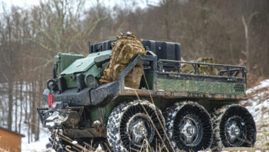 Hunter WOLF 6x6 unmanned ground system