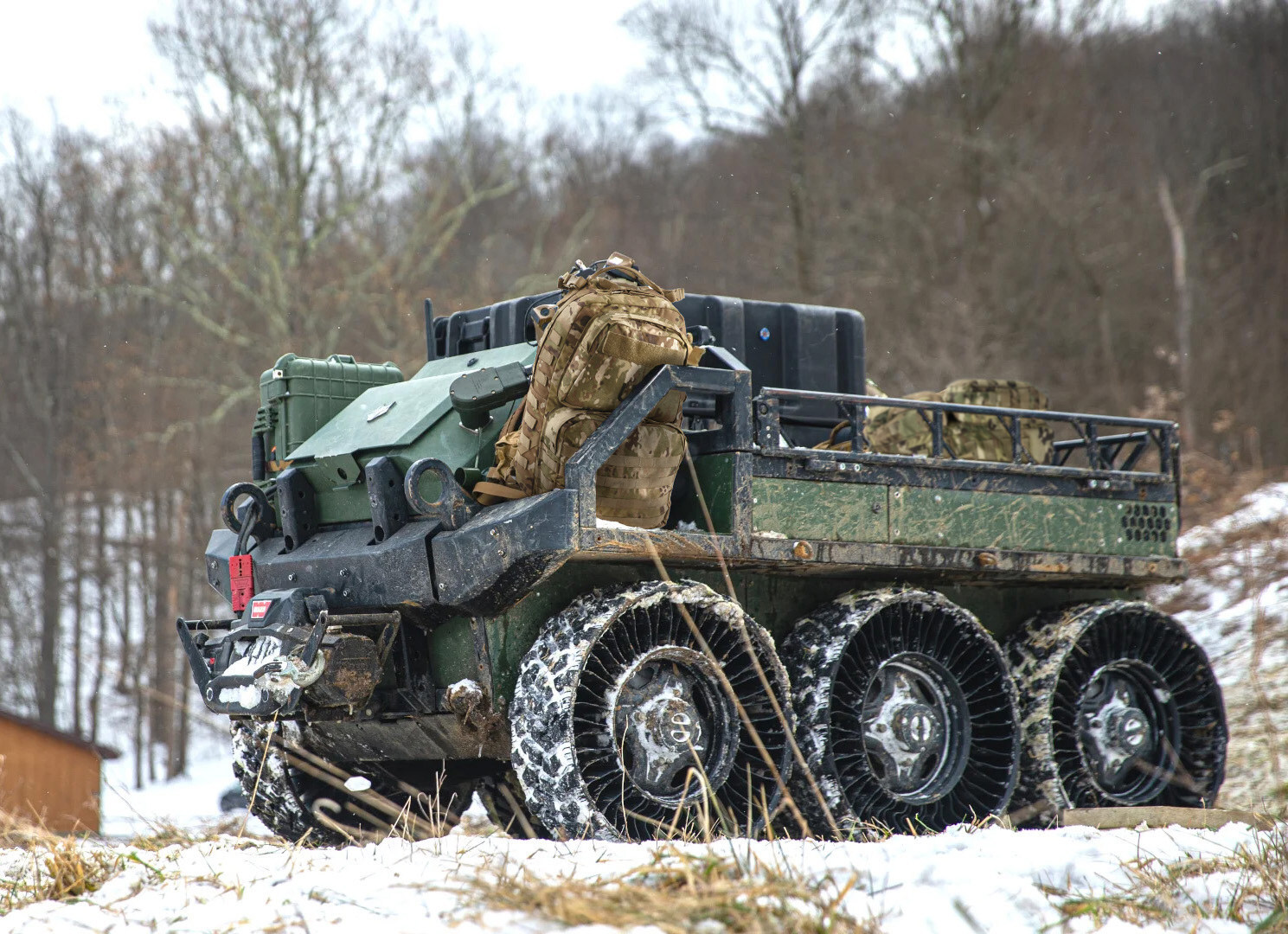 Hunter WOLF 6x6 unmanned ground system