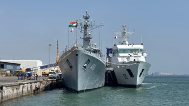 Indian First Training Squadron in Bahrain