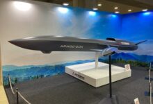 三菱重工業ARMDC-20X (Affordable Rapid Prototype Missile Drone Concept)戦闘支援無人機 #2024国際航空宇宙展 from @shark_ishi on X