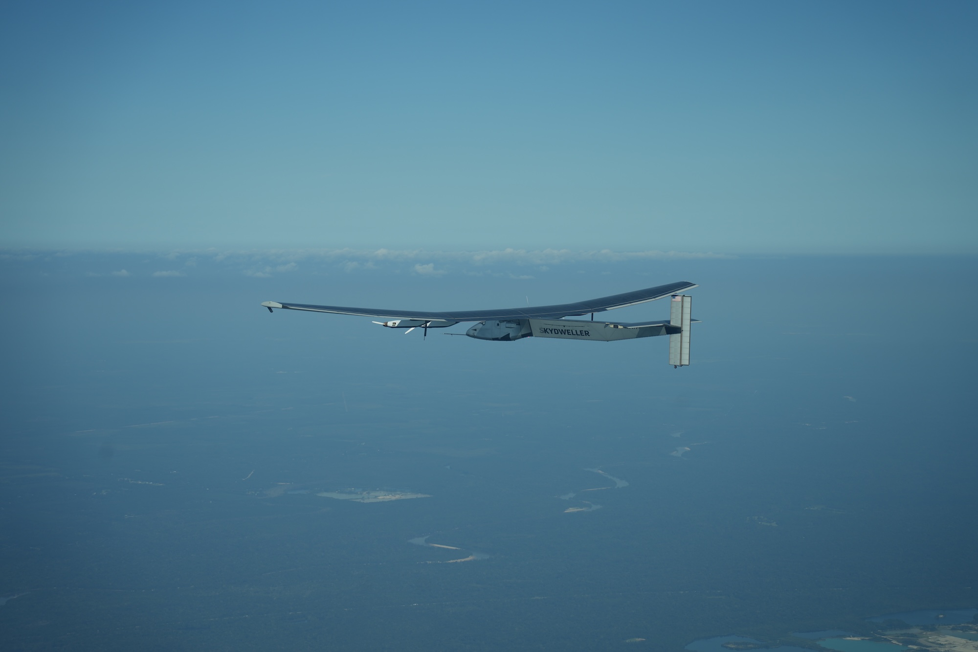 Skydweller Aero's 'Skydweller' drone in flight