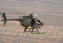 AH-6 Little Bird light attack helicopter. Photo: Boeing