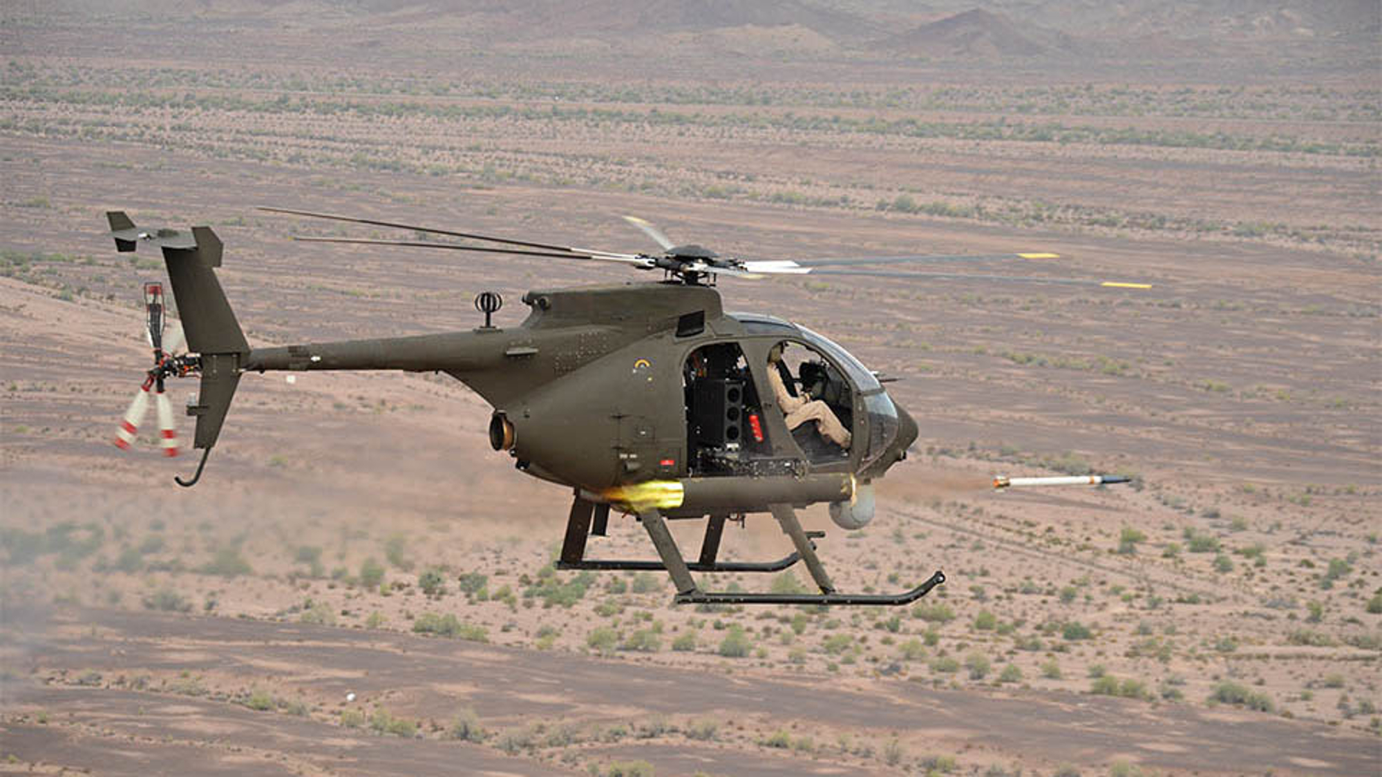 AH-6 Little Bird light attack helicopter. Photo: Boeing