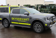 Response-Ready Security Force (IBSS) military protection vehicle based on Ford Ranger pickup truck