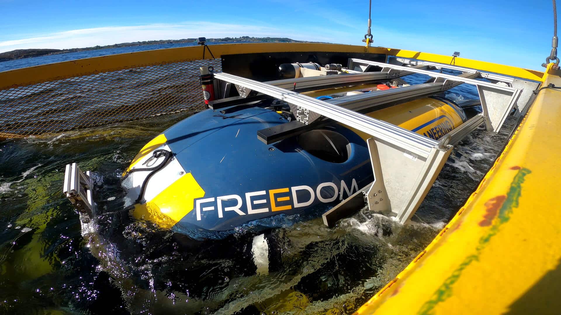 Freedom unmanned underwater system