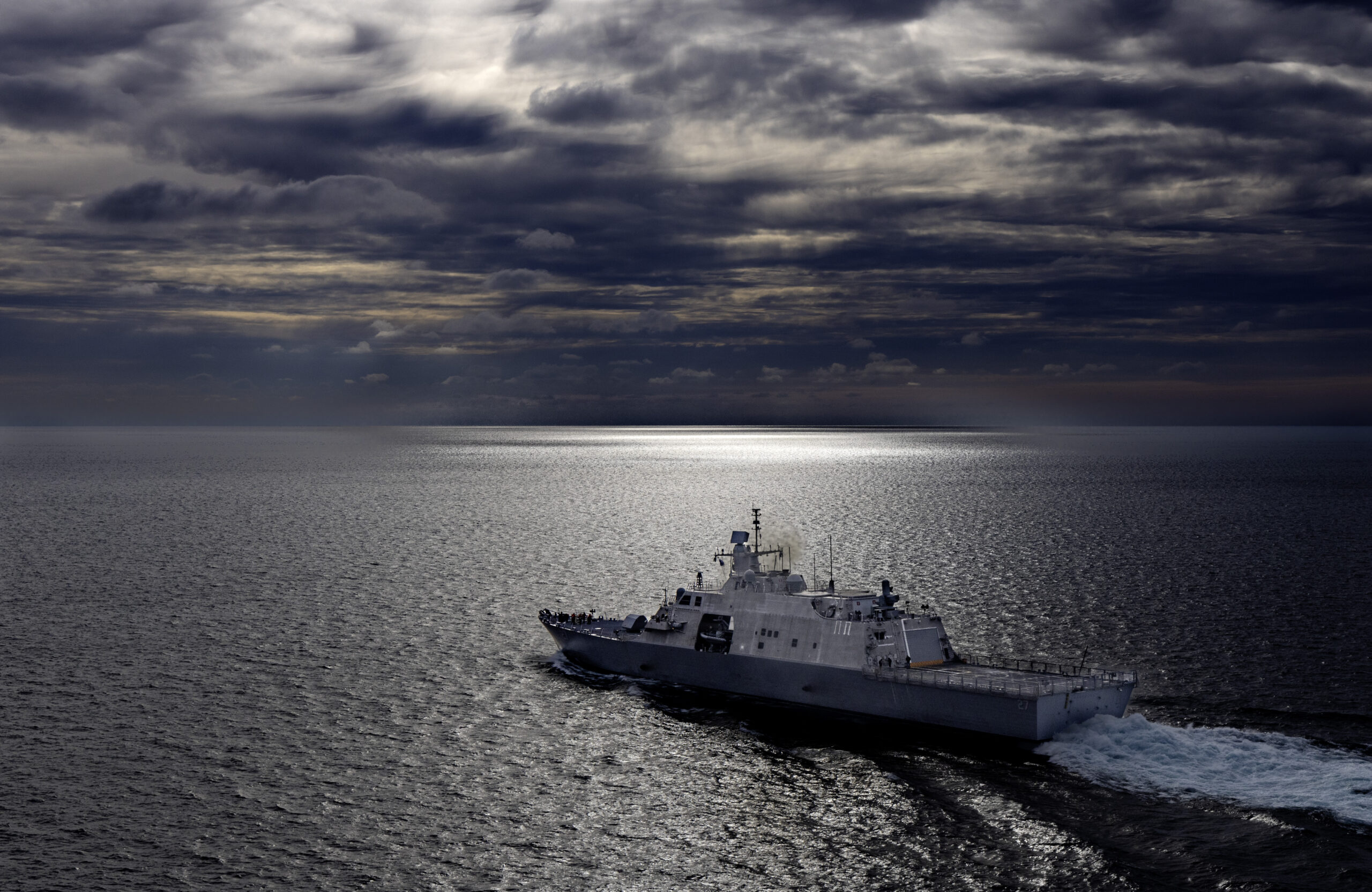 The future USS Nantucket (LCS 27) successfully completed Acceptance Trials in December 2023. Photo By Lockheed Martin