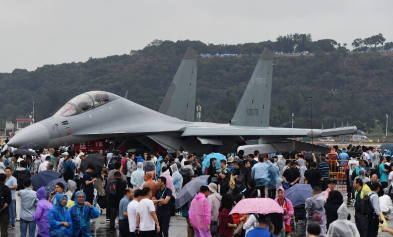 J-16D electronic attack aircraft