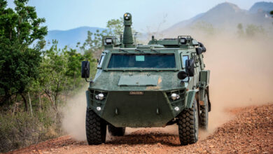 Chaiseri First Win Mine-Resistant Ambush Protected (MRAP) vehicle