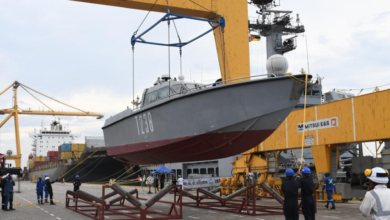 Fast Interceptor Craft Indian Navy in Mozambique,