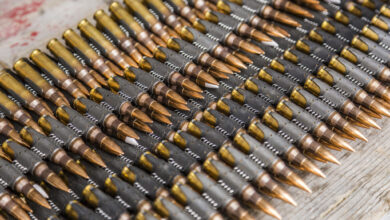 An ammunition stockpile. Photo: Estonia Ministry of Defence