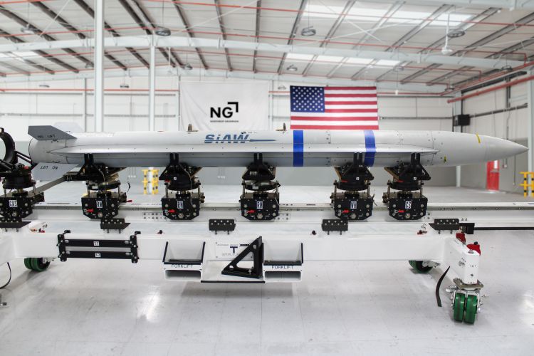 Northrop Grumman prepares the Stand-in Attack Weapon (SiAW) test missile for delivery to the US Air Force.