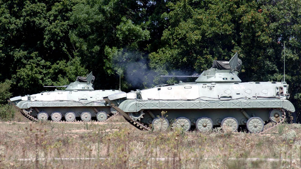 M-80 infantry fighting vehicles. Photo: Serbian Armed Forces