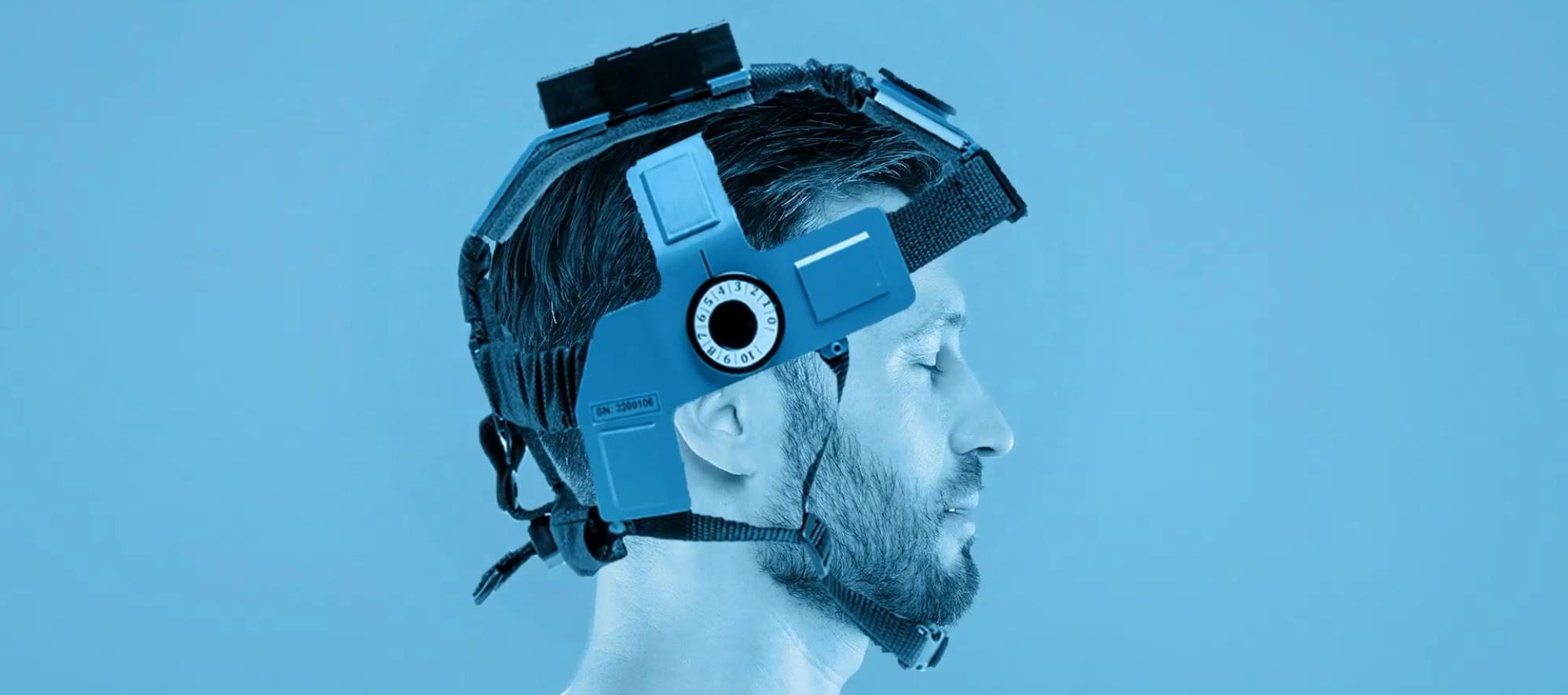 The NeuroHawk headgear. Photo: Sense Neuro Diagnostics